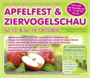 Apfelfest und Ziervogelschau in Rostock