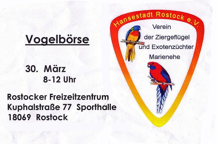 Vogelbörse in Rostock Vogelbörse in Rostock